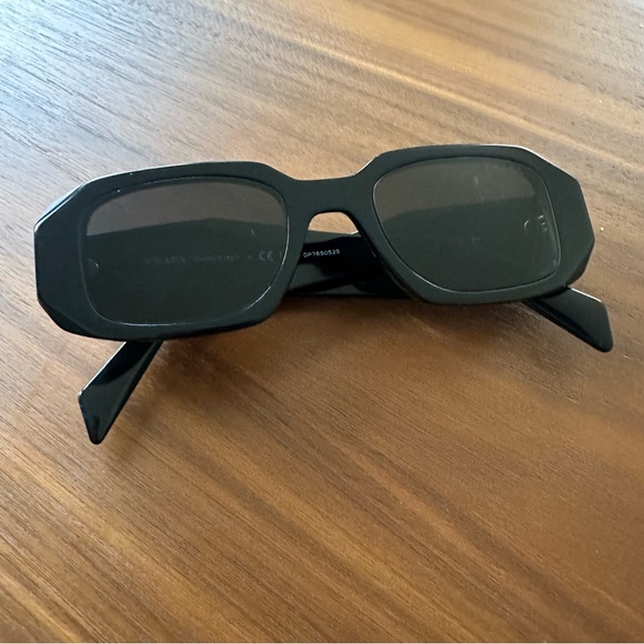 Prada Runway 49mm Rectangular Sunglasses - Picture 7 of 16